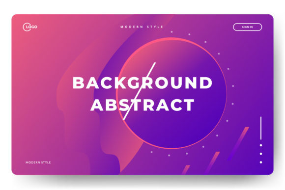 Blue Pink Abstract Background Dynamic for Modern Digital Design