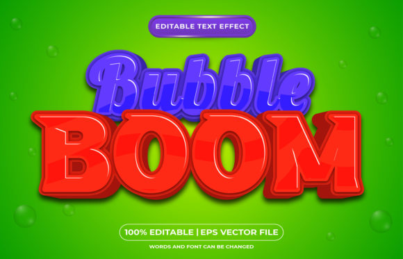 Bubble Boom 3D Editable Text Effect: A Comprehensive Guide to Dynamic Typography