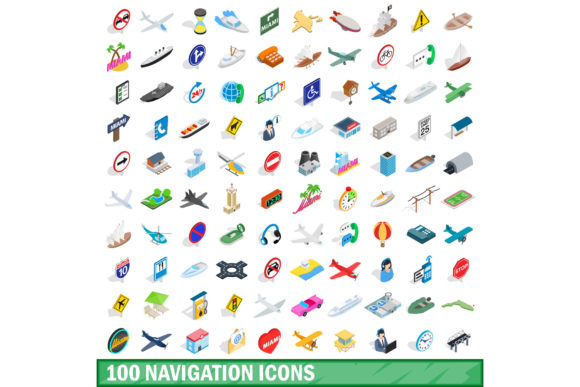Evaluating the 100 Navigation Icons Set for Modern Web and App Design