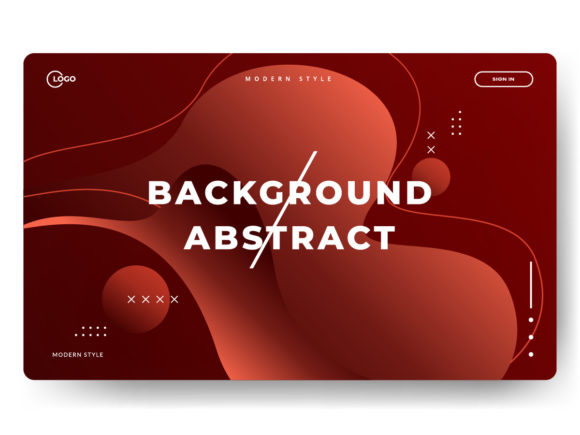 Red Abstract Background Dynamic Textured