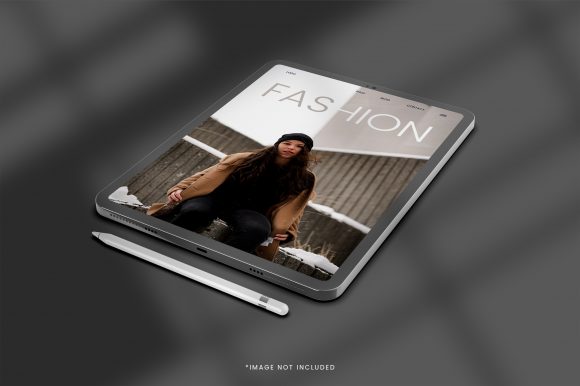 Tablet Screen Mockup - Realistic iPad