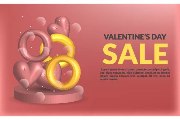 Valentine Day 3D Love Heart Podium Promo: A Visual Revolution in Digital Romance