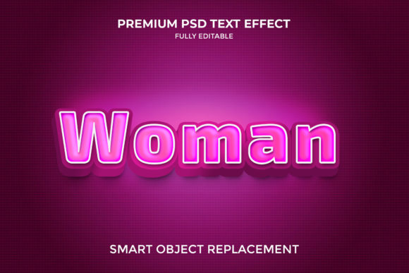 Woman 3d Text Effect: Elevating Visual Identity in a Digital-First World